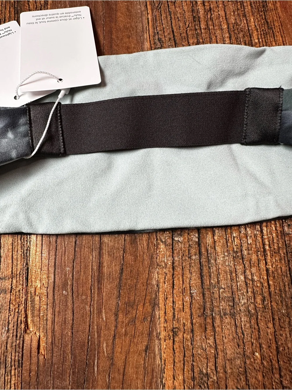 lululemon athletica Navy Tie-Dye Wide Headband